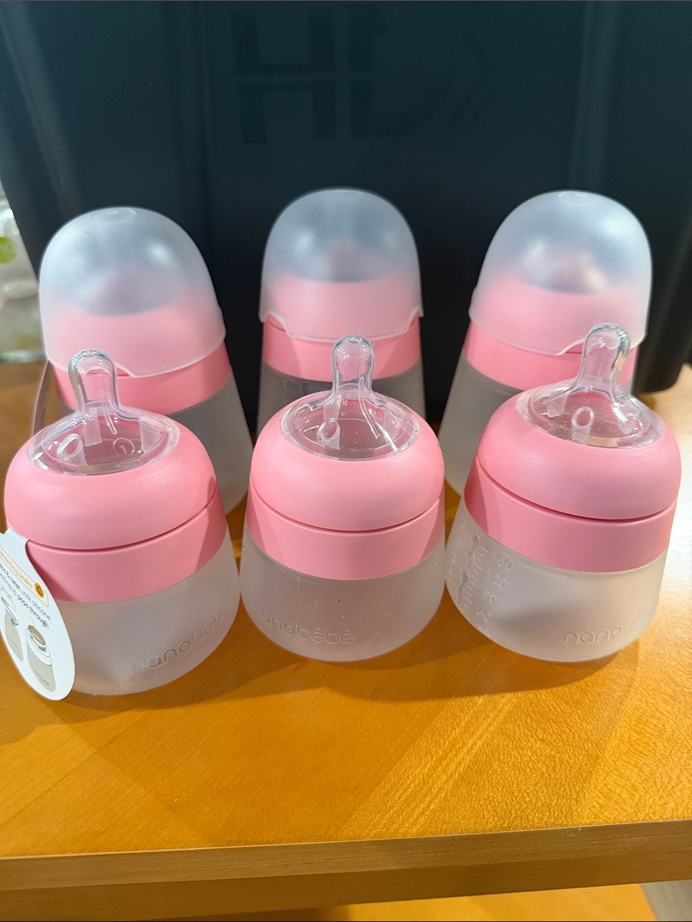 Nanobebe 9oz & 5oz Flexy Silicone Baby Bottle